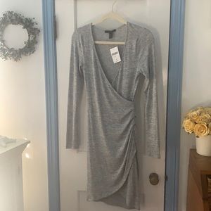 NWT knot wrap waist dress